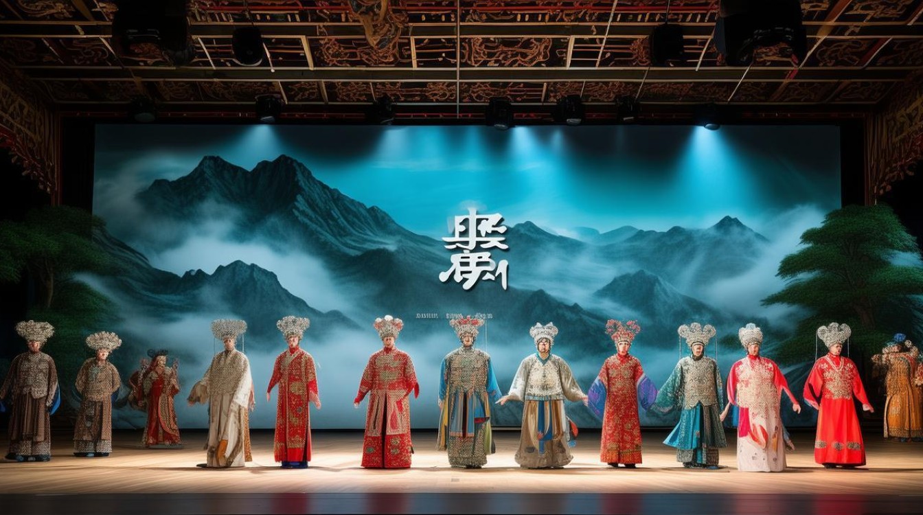 现代京剧杜鹃山呢
