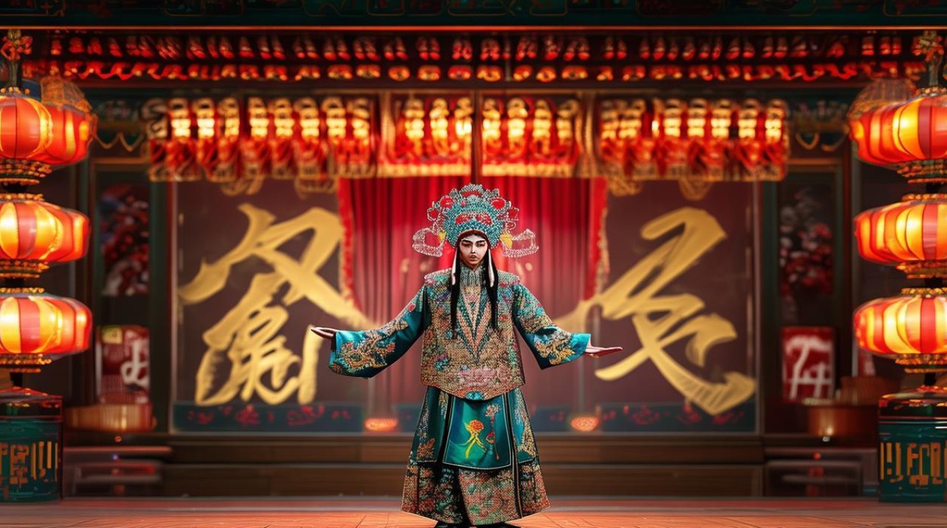 京剧杨派我本是卧龙