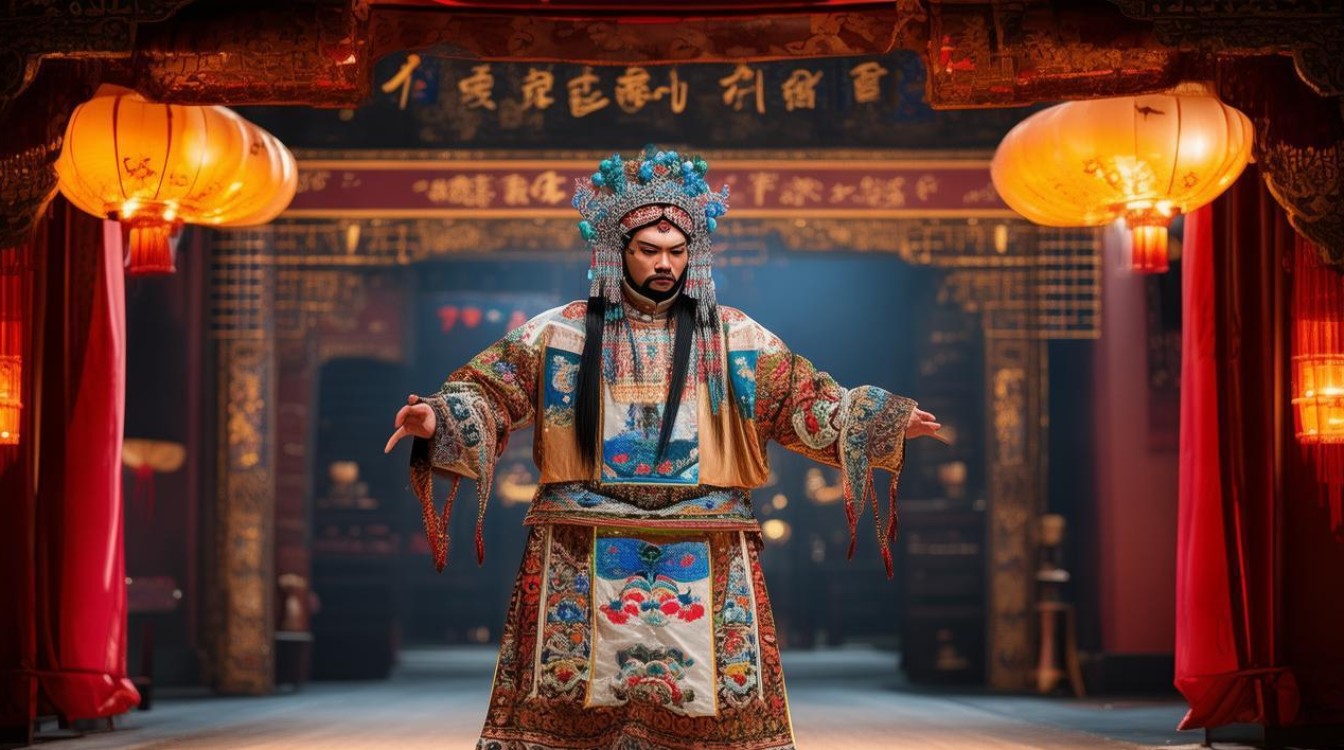 京剧杨派我本是卧龙