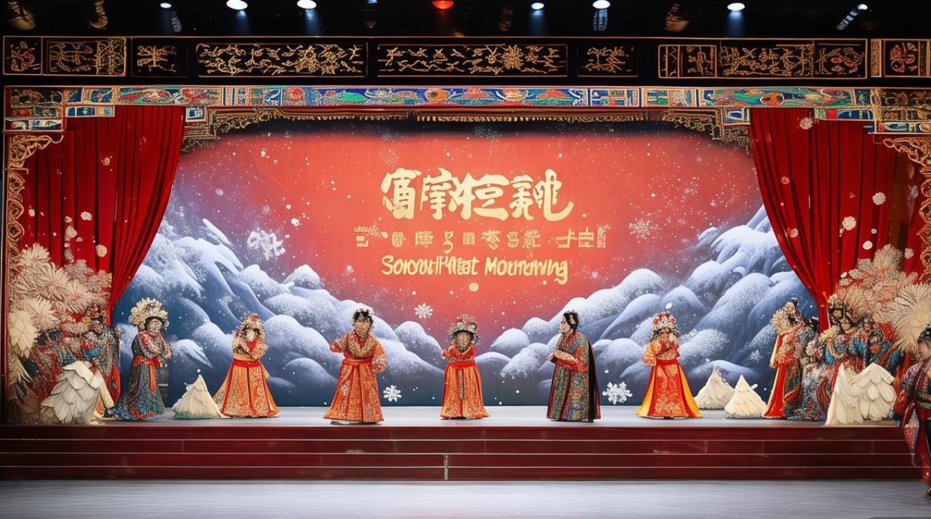 河南戏曲奏雪梅吊孝