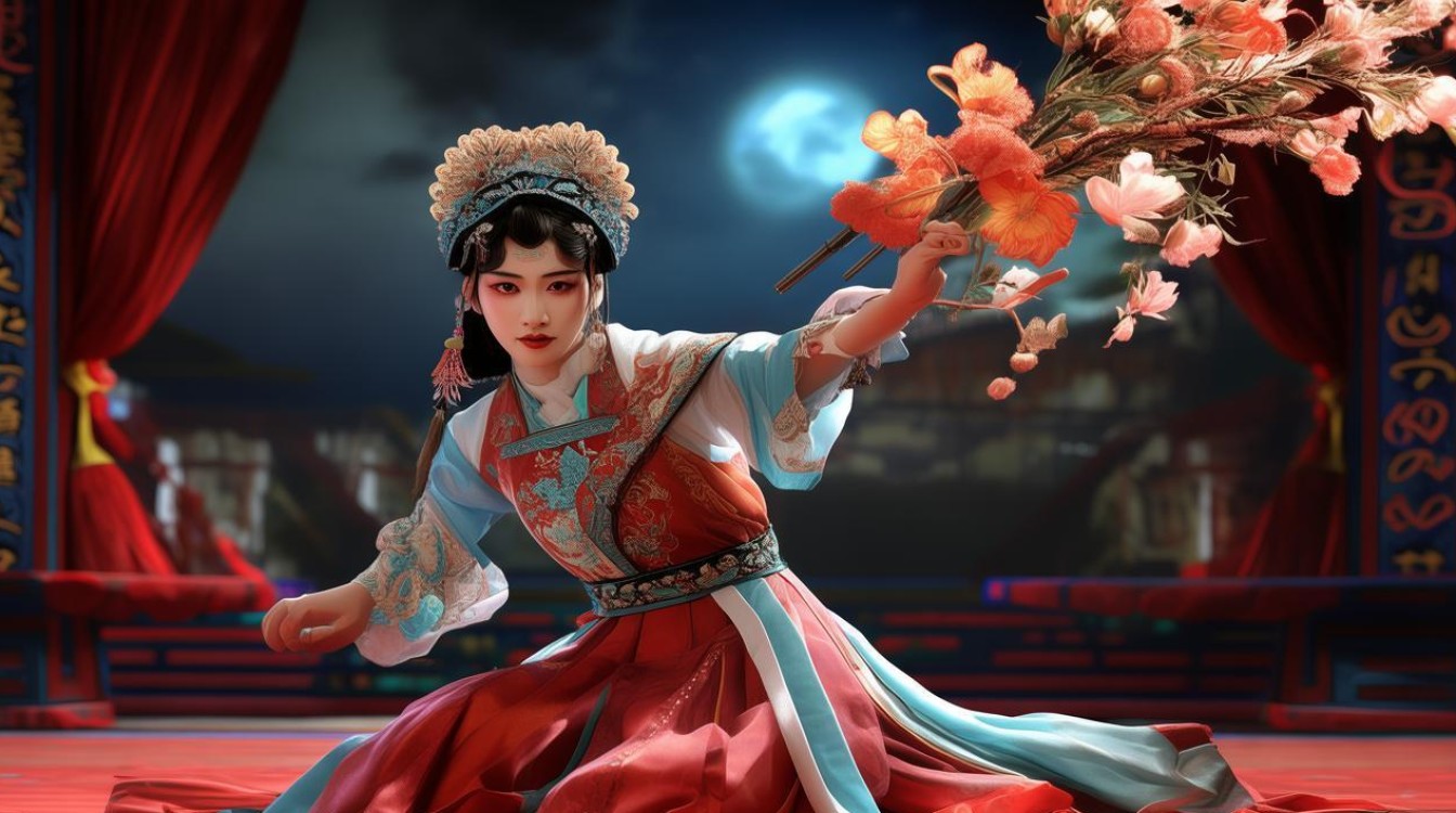豫剧高玉秋对花枪