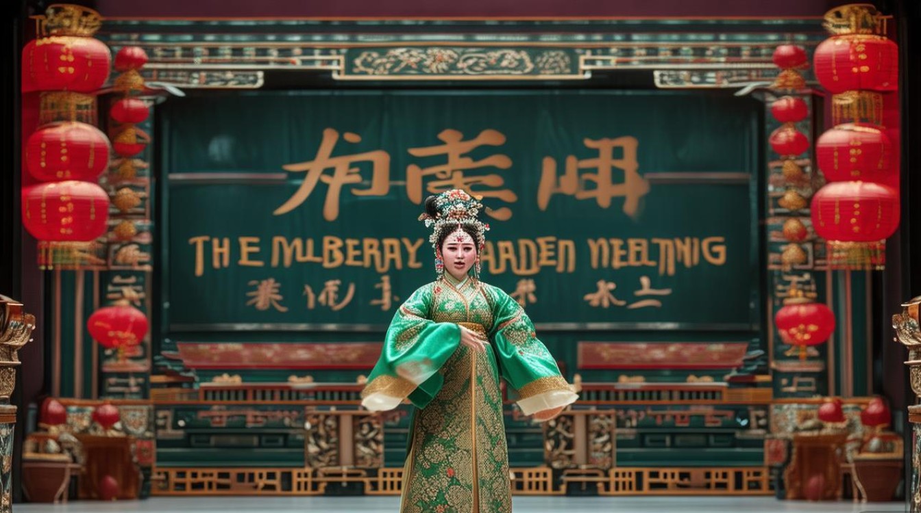 京剧桑园会的罗敷女