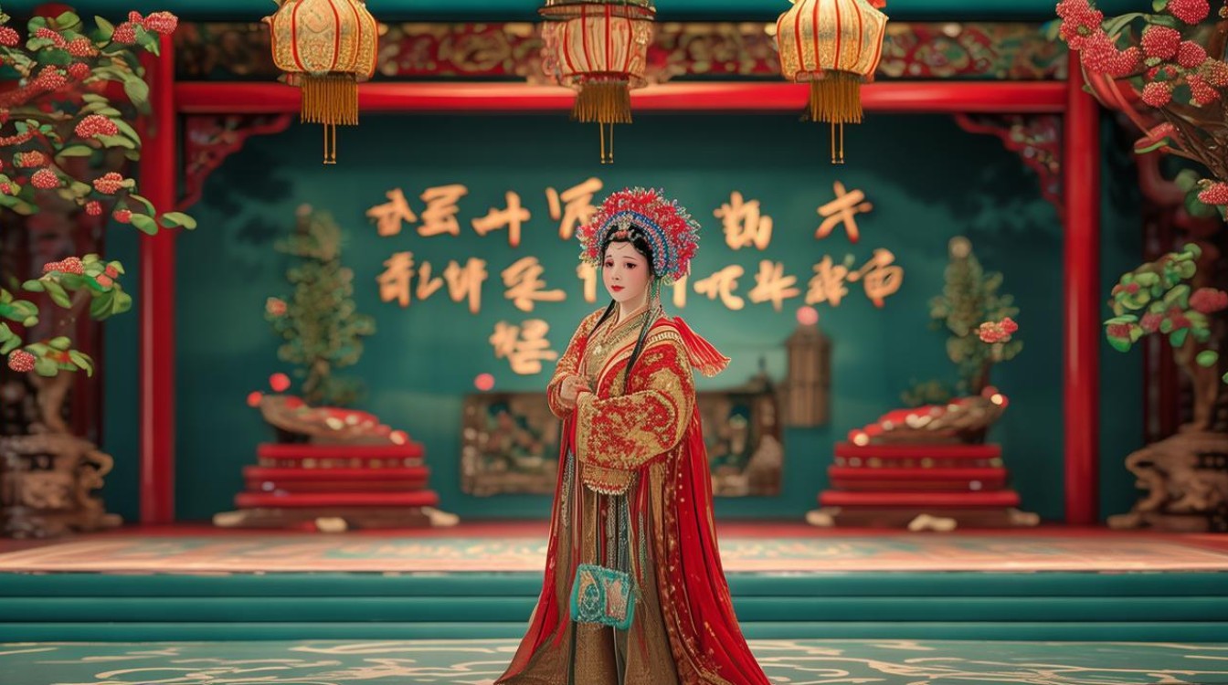 京剧桑园会的罗敷女