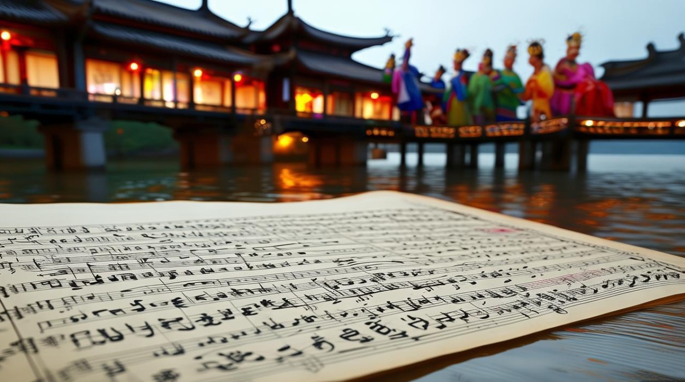 沙桥饯别 京剧曲谱