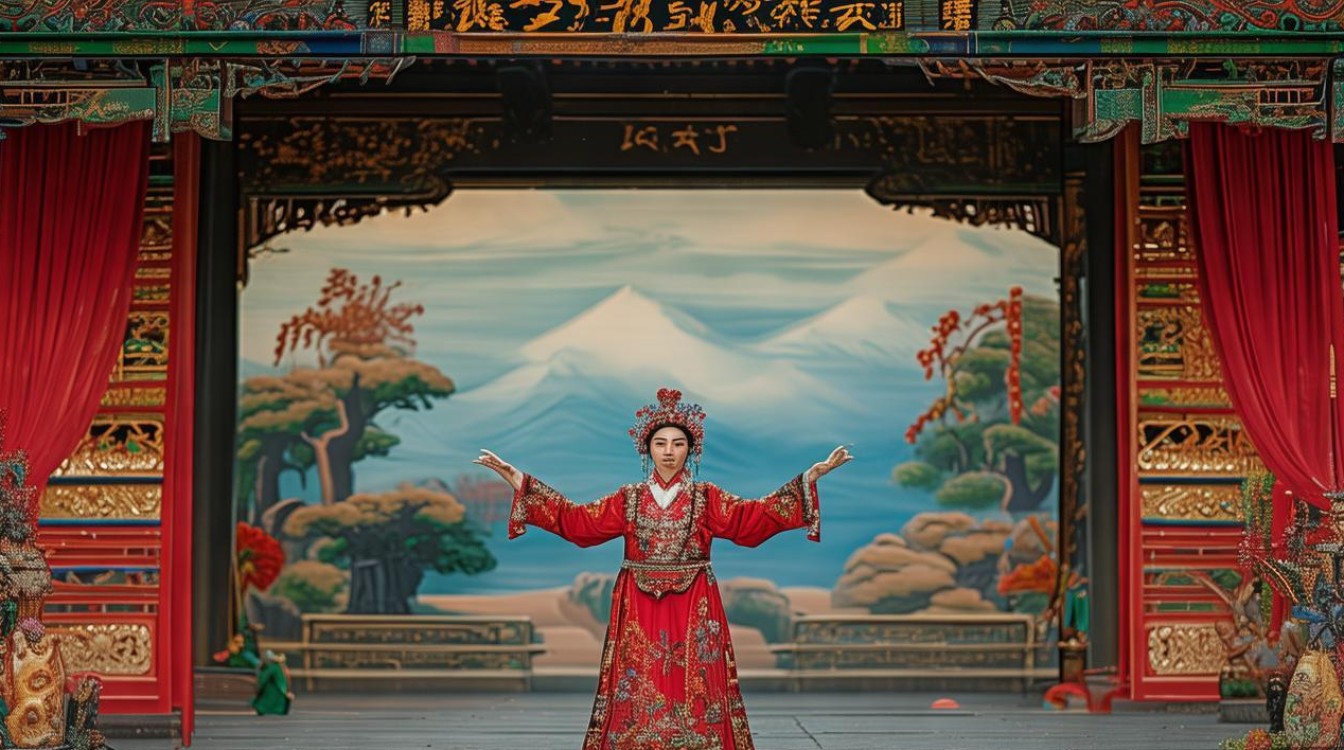 戏曲河南坠子李豁子