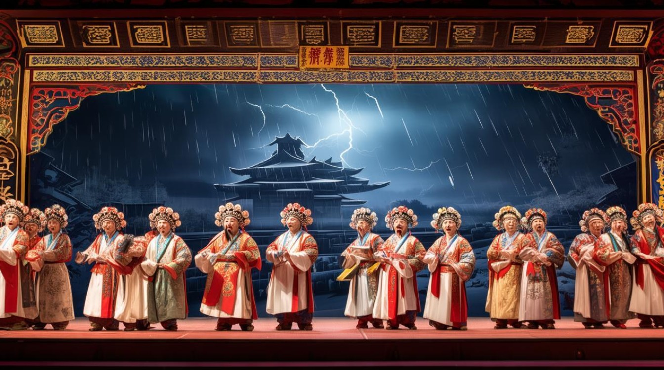 豫剧风雨行宫对口型
