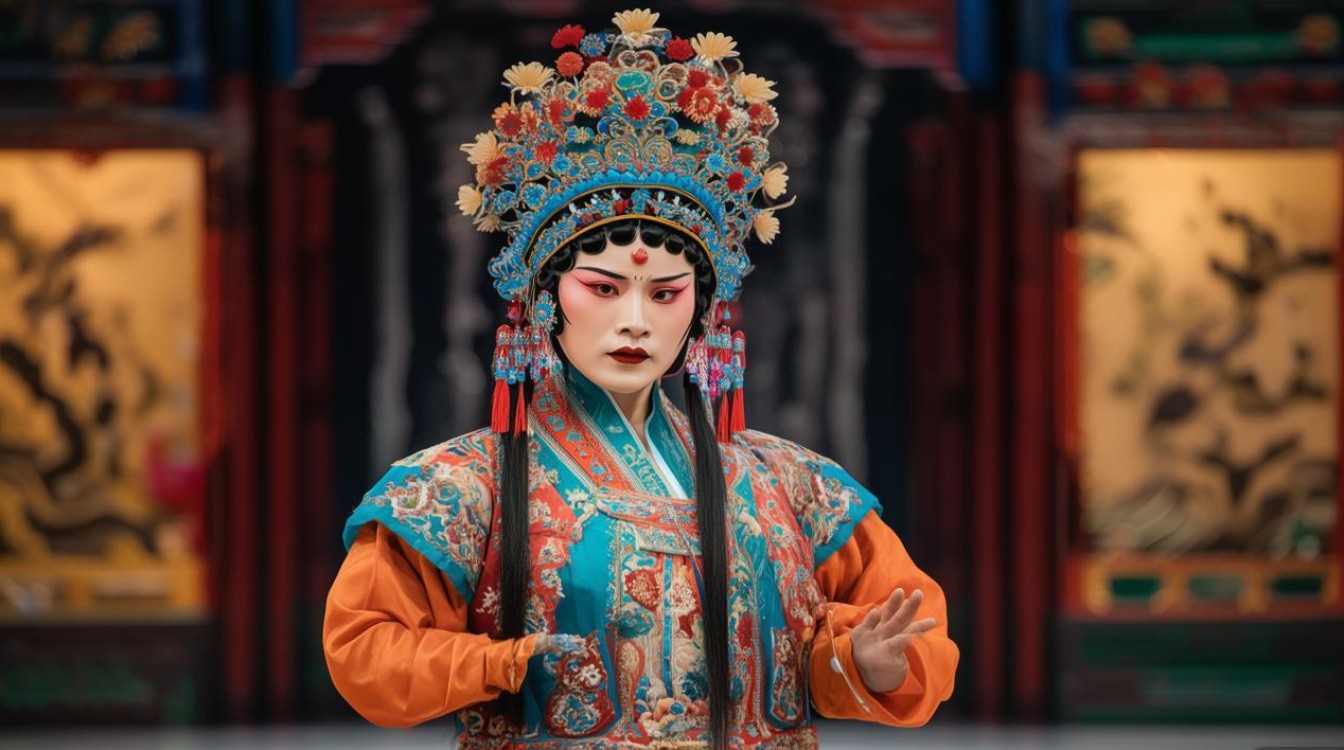 京剧杨门女将高红梅