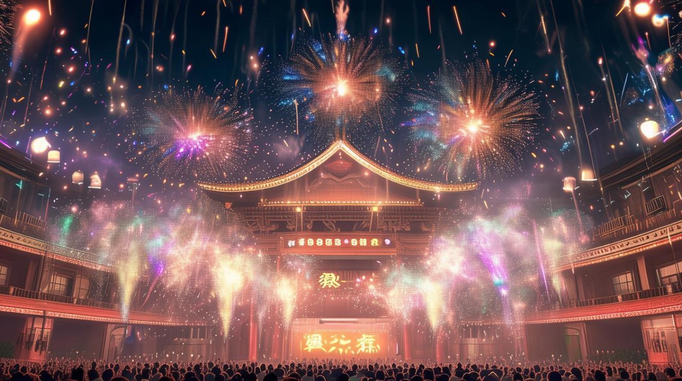 火粉秀楼下戏曲全场