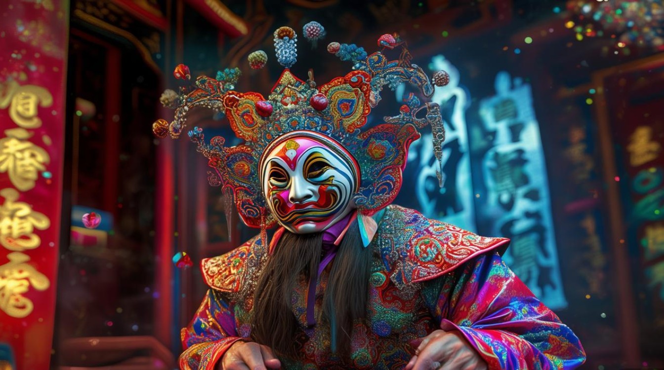 京剧中丑角出场的视频
