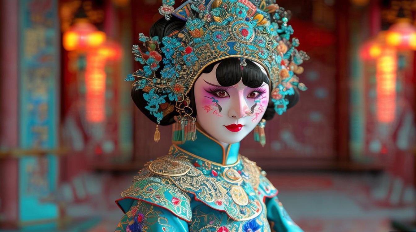 京剧天女散花服装图片