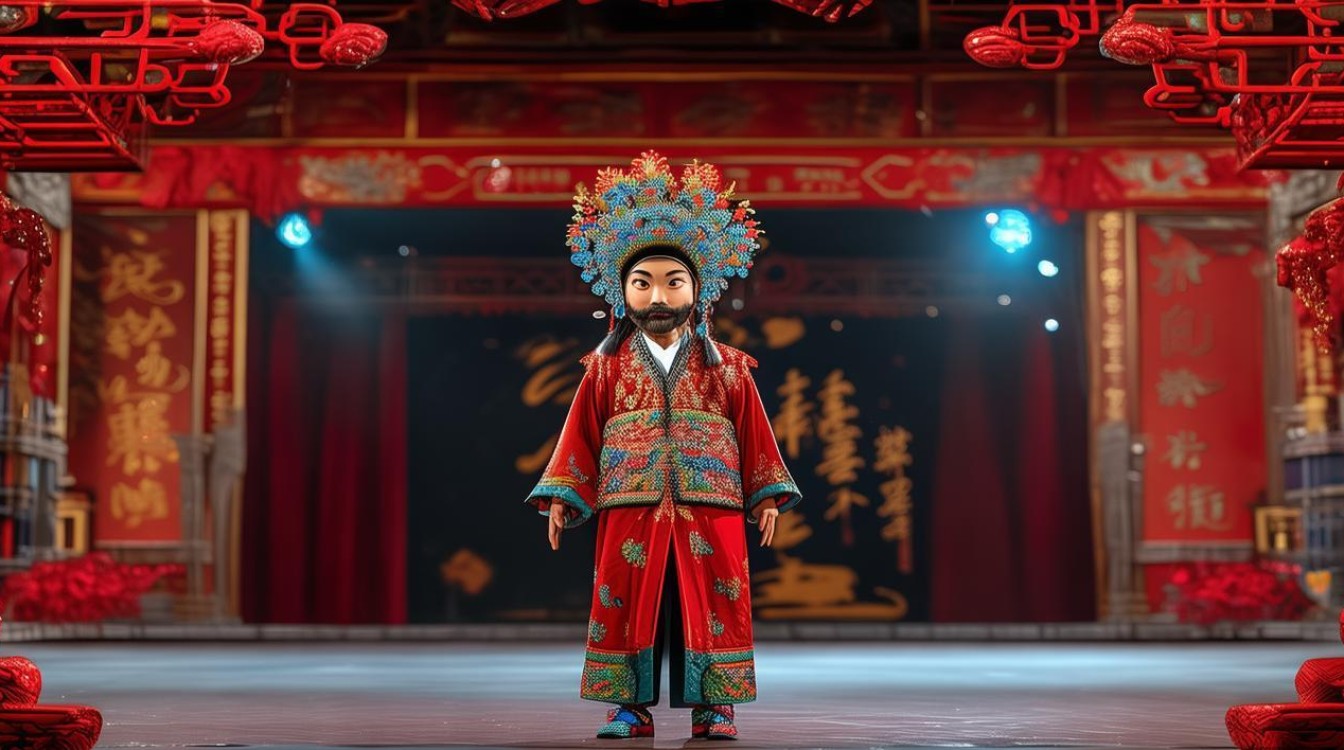 上海青年京剧演员蓝天