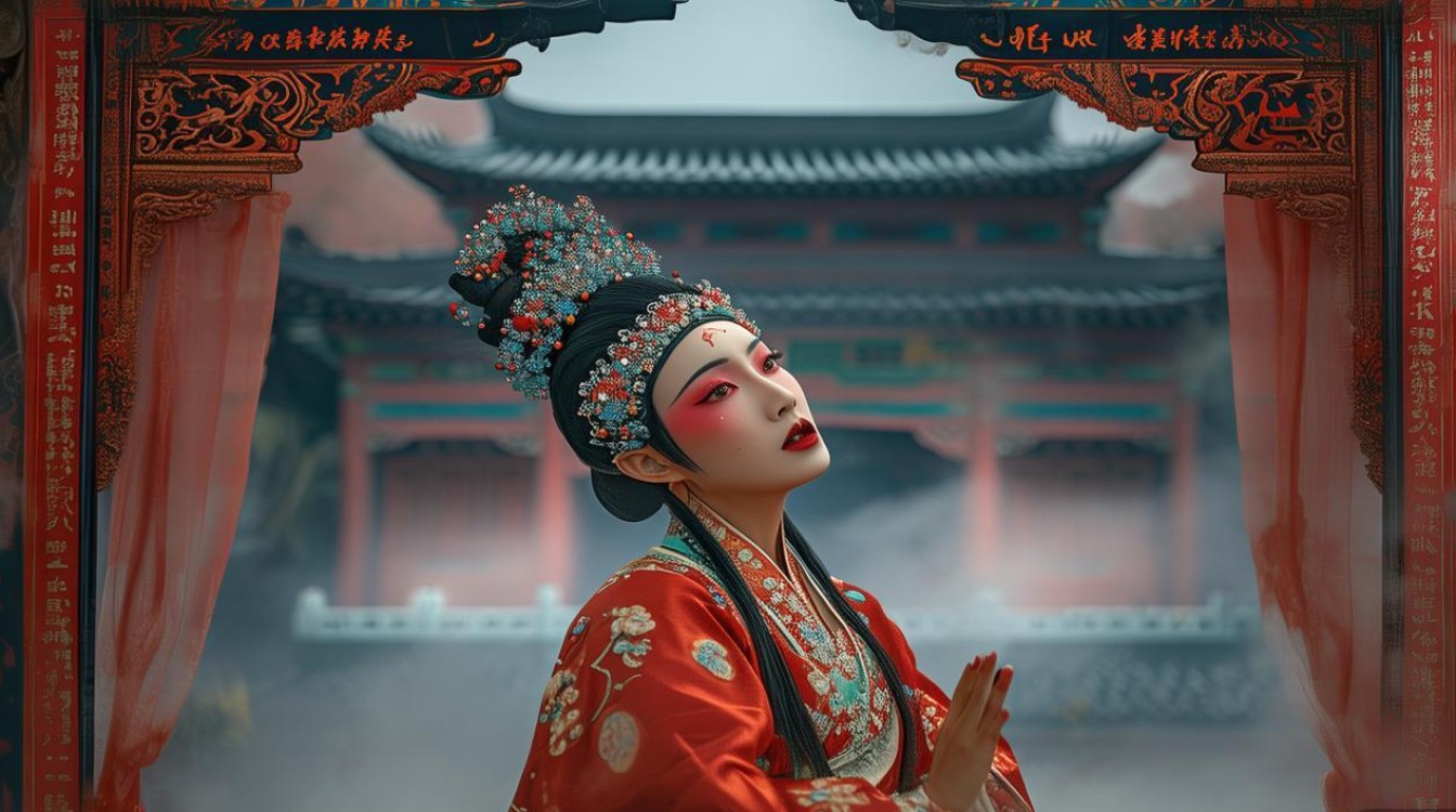 言慧珠京剧祭塔