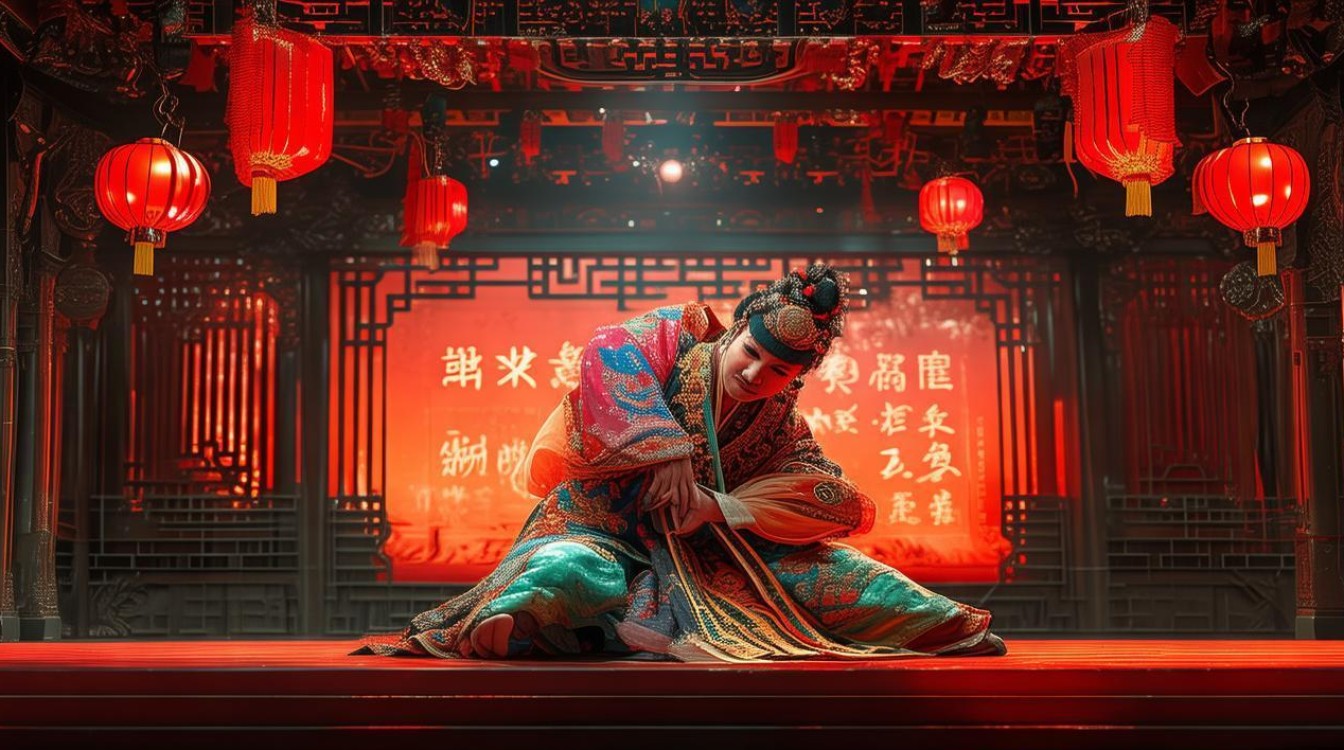 秦腔戏曲艺人