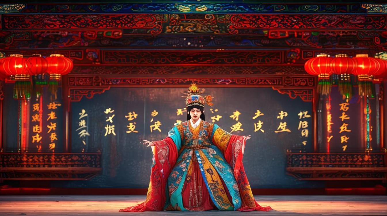 秦腔戏曲艺人