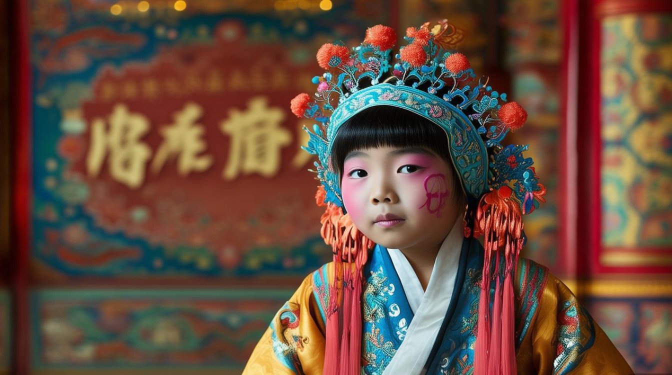 京剧儿童贵妃醉酒图片