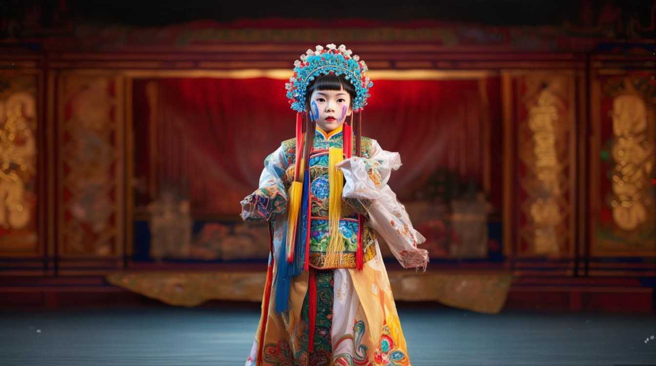 京剧儿童贵妃醉酒图片