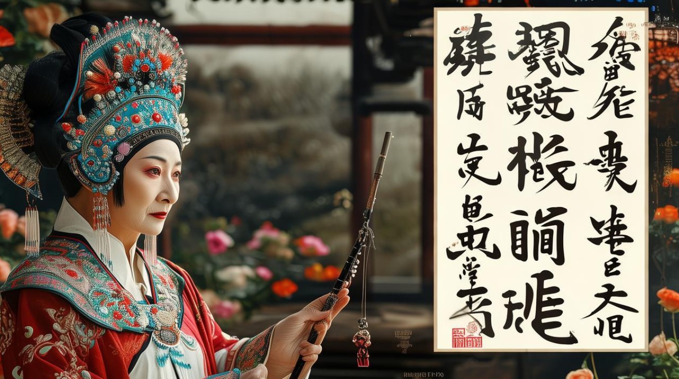京剧老旦沈文丽钓