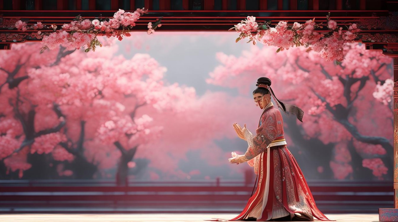 戏曲豫剧桃花庵