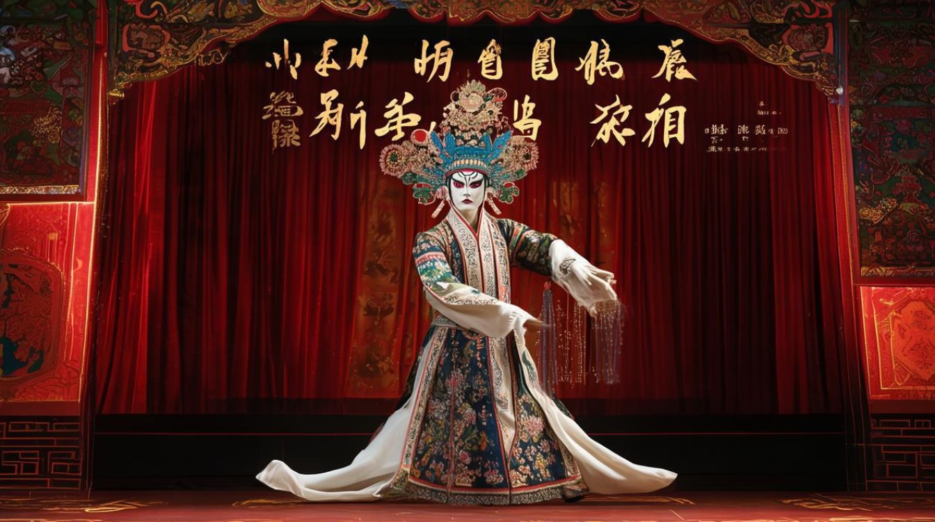艺术照风格的京剧