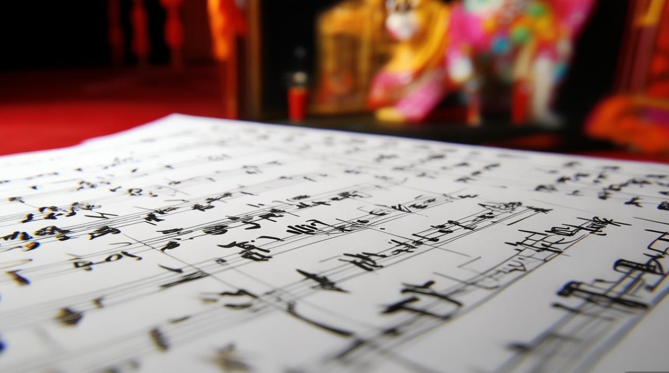 京剧伴奏谱 马前泼水