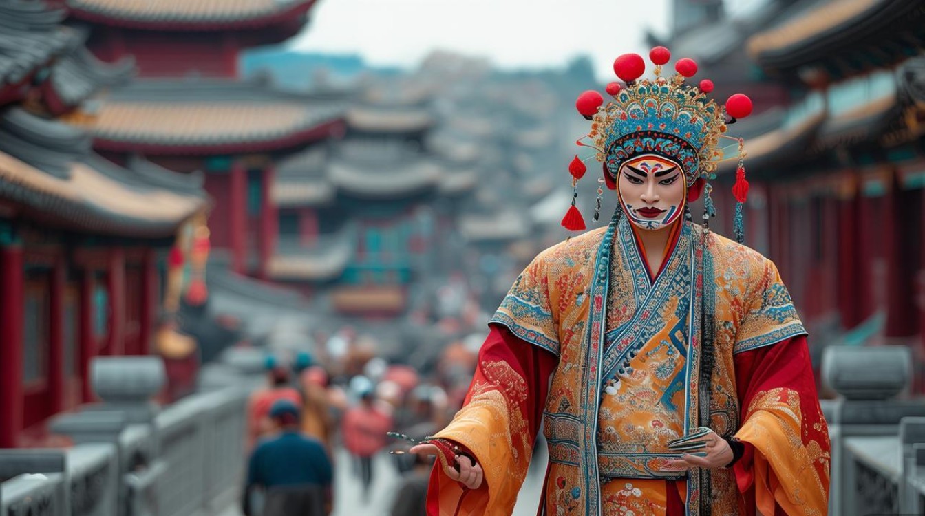 京剧我在城楼上唱词