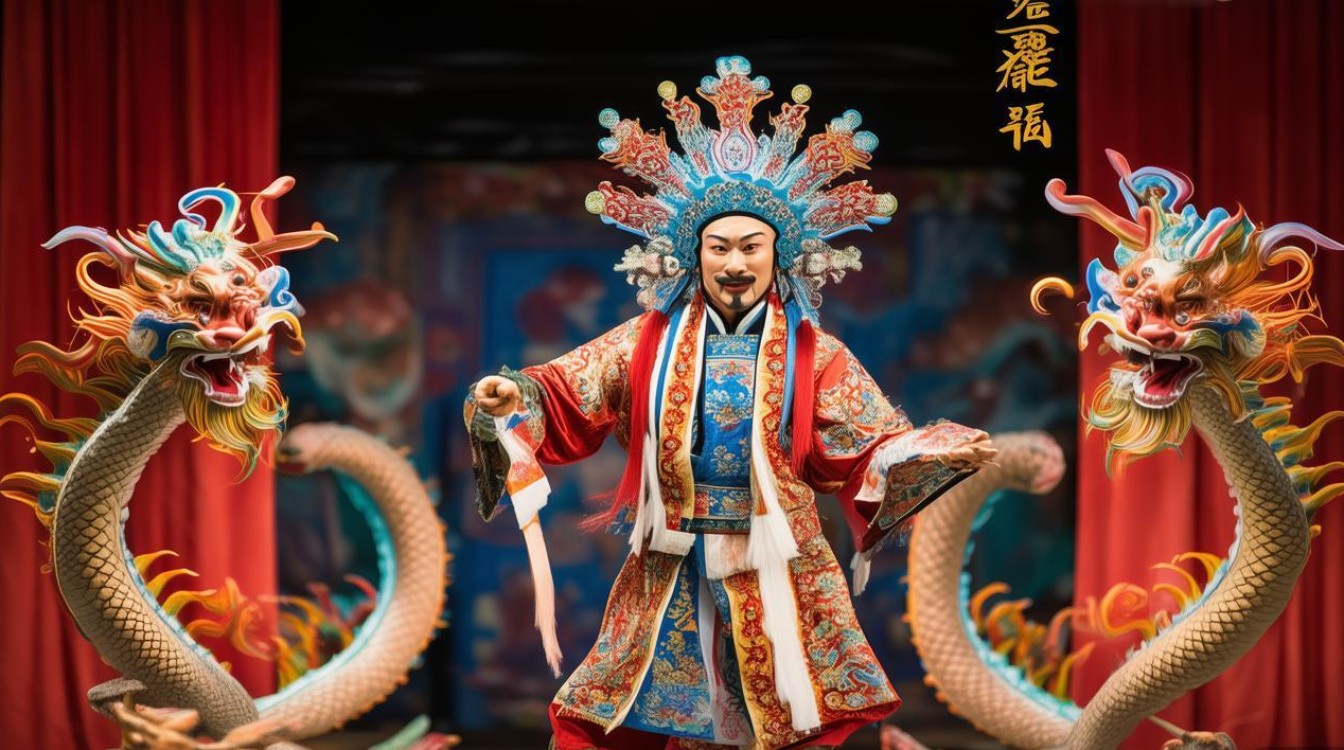 京剧锁五龙程咬金