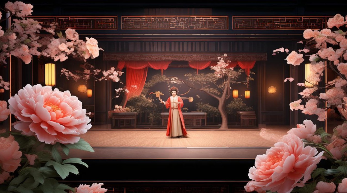 京剧芍药开牡丹放伴奏