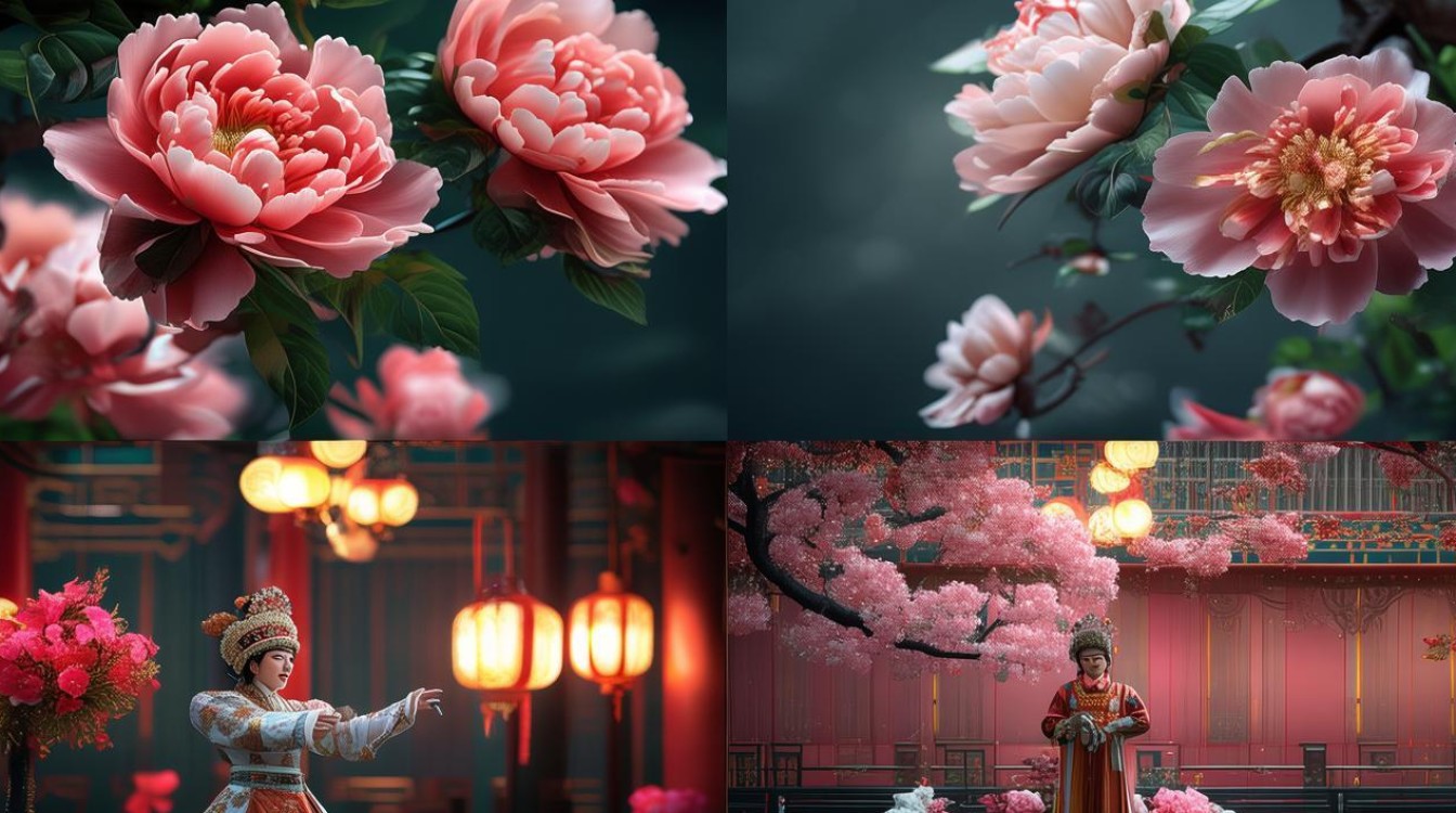 京剧芍药开牡丹放伴奏