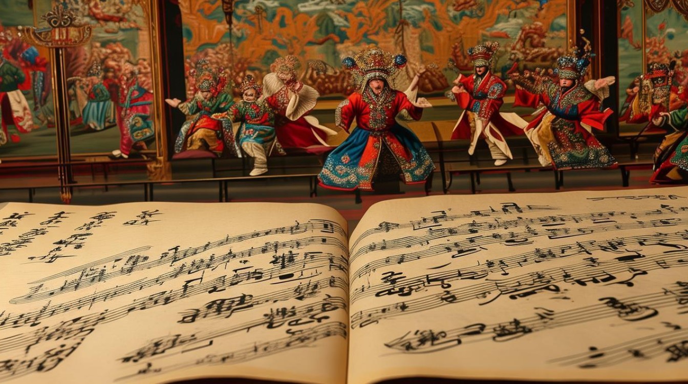 京剧列国之中干戈厚曲谱
