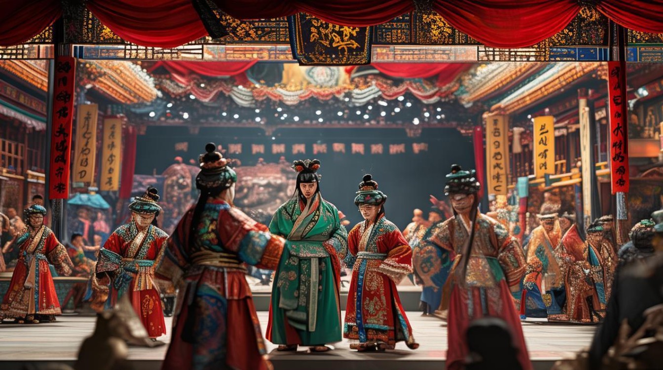 梁山百与祝英台戏曲