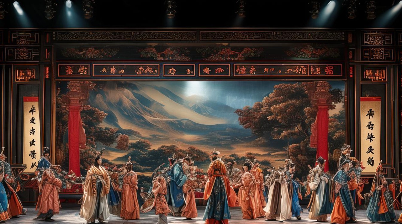 梁山百与祝英台戏曲