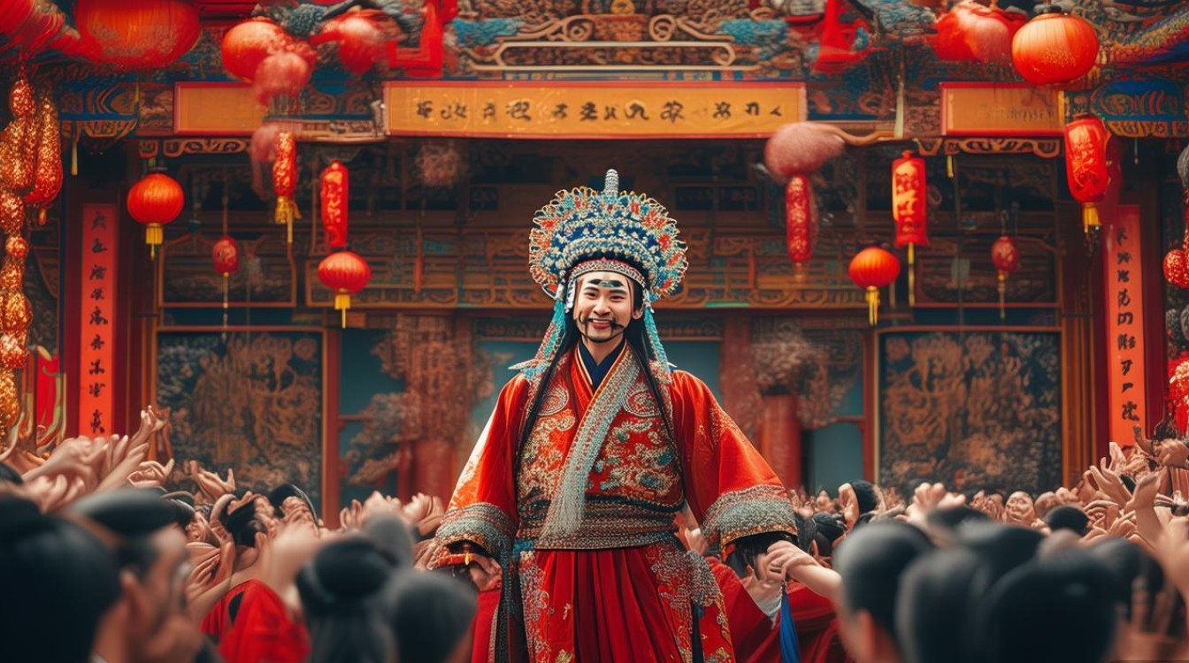 杨宗保招亲戏曲