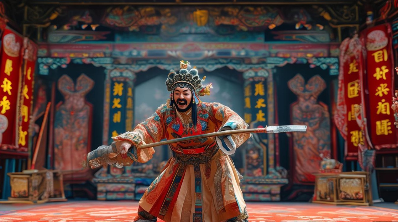 秦腔戏曲 砍门槛