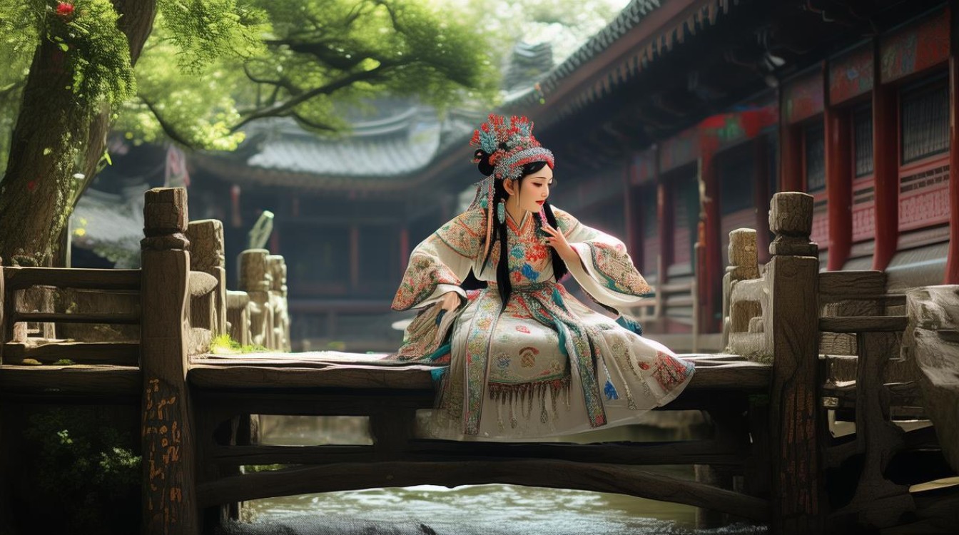 高玉英豫剧坐桥