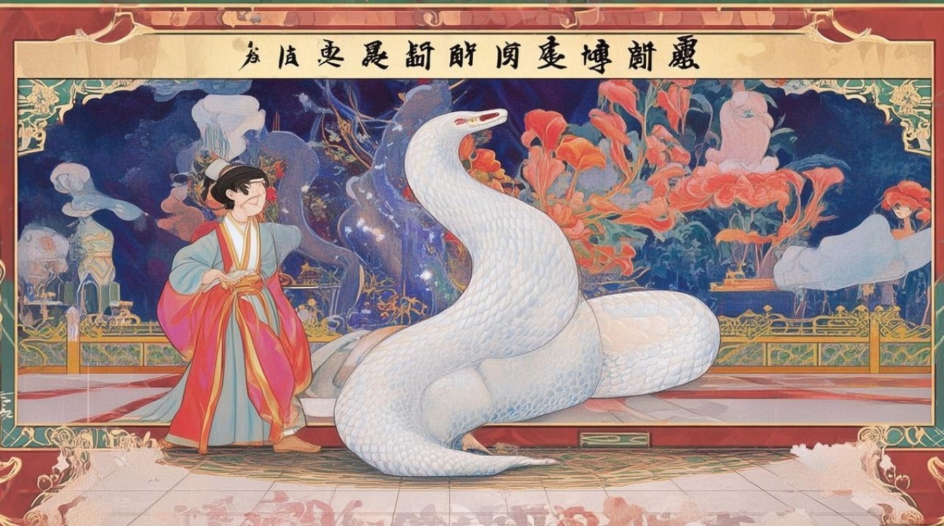 白蛇传戏曲图