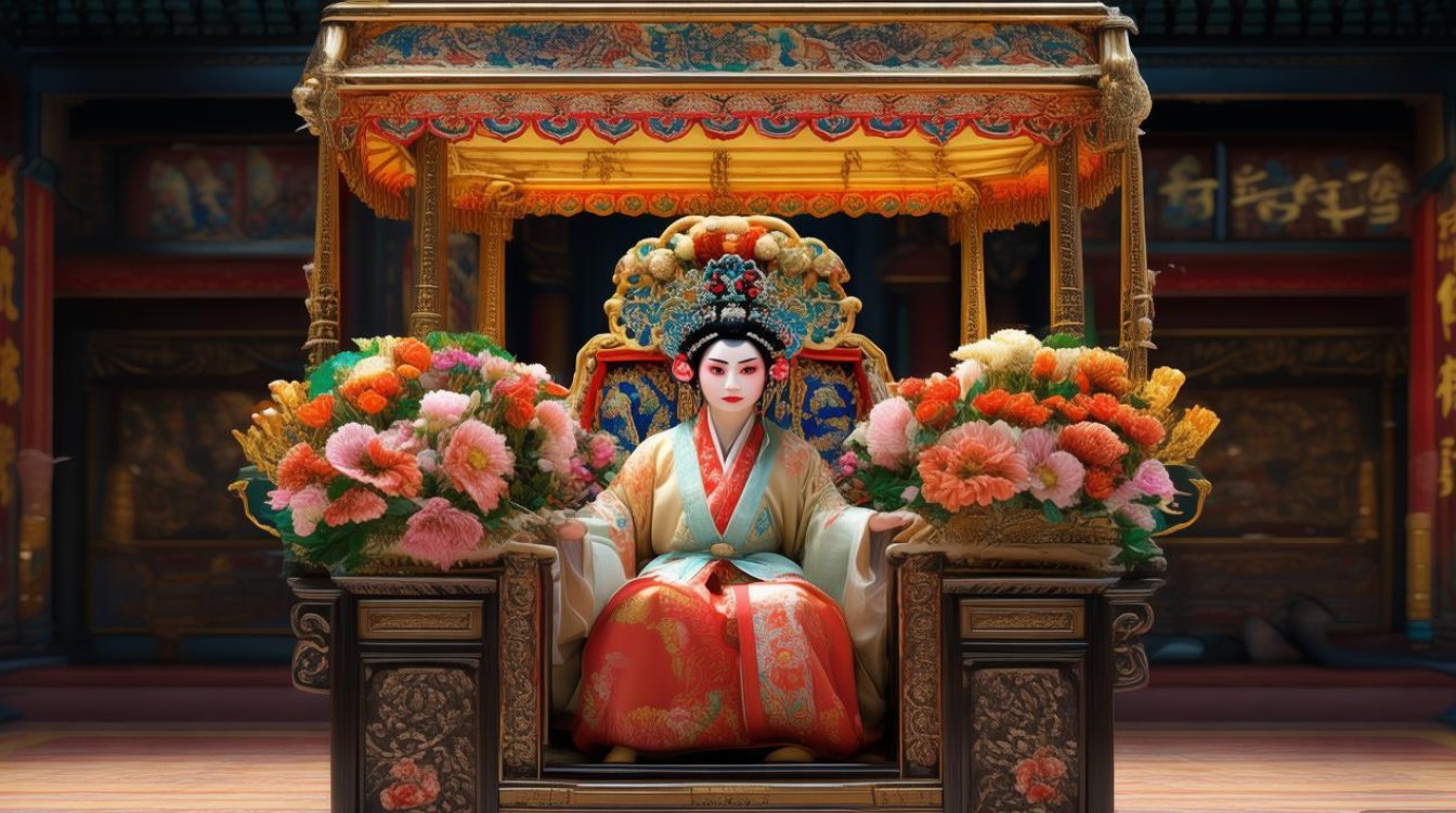 豫剧抬花轿坐轿王清芬