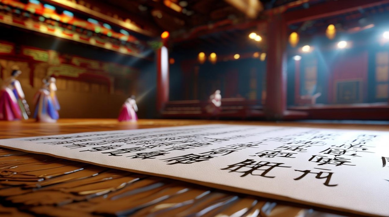 戏曲台词分为几类型