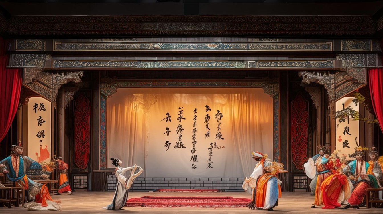 豫剧白蛇传场景介绍
