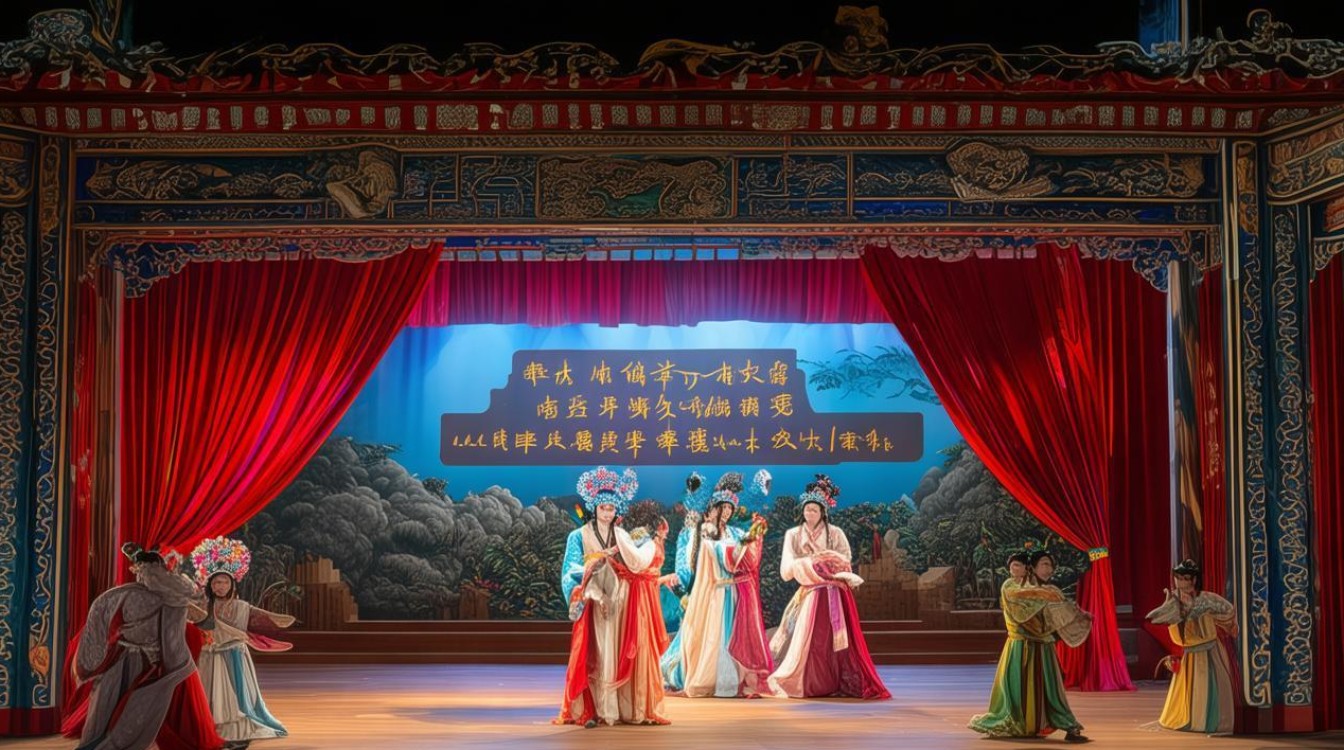 豫剧白蛇传场景介绍
