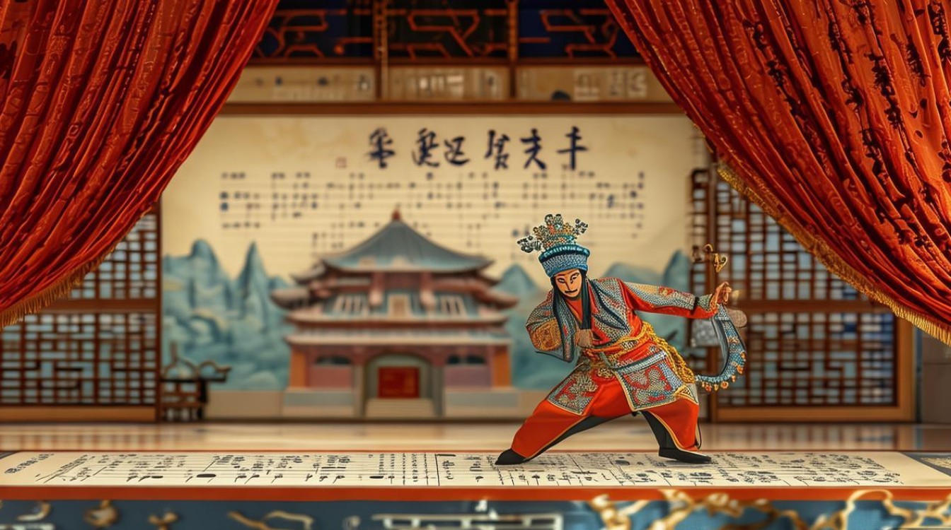 京剧战樊城长亭会曲谱