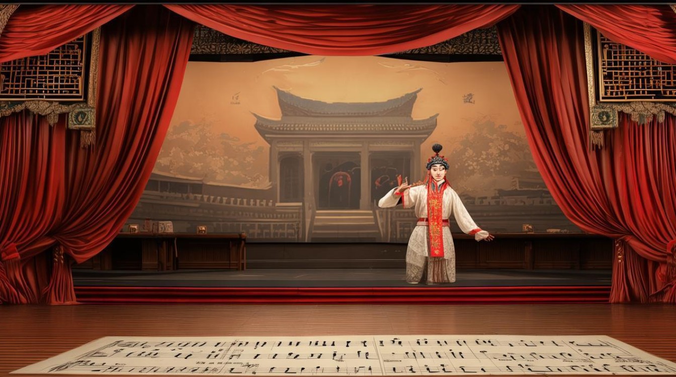 京剧战樊城长亭会曲谱