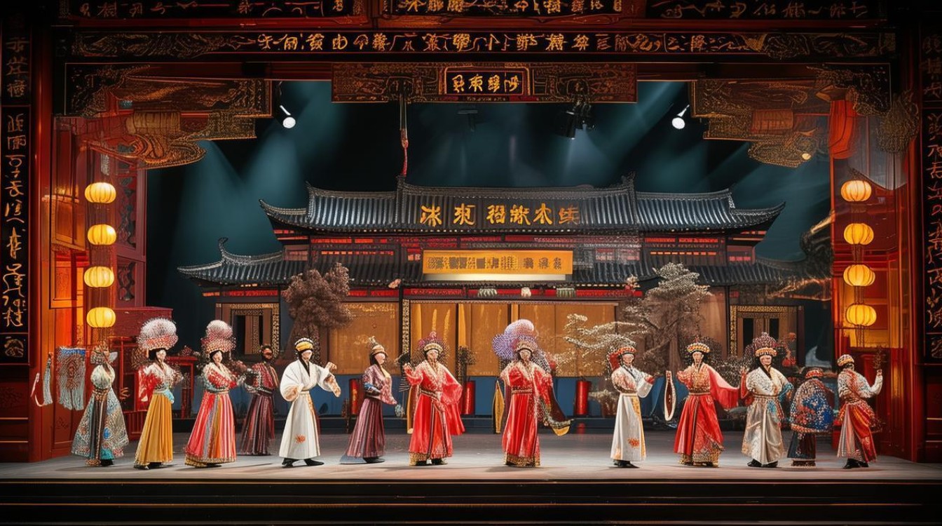 类似青石山的神话京剧