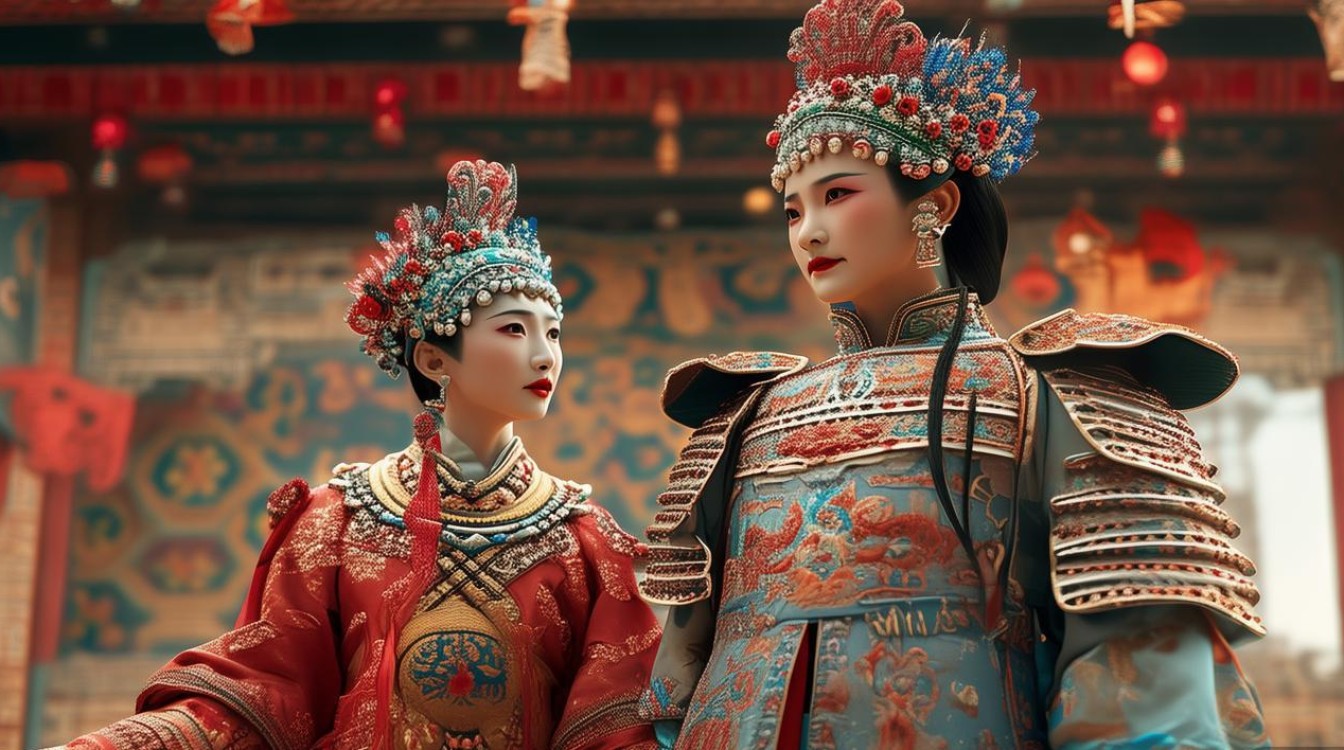戏曲穆桂英挂帅马金凤