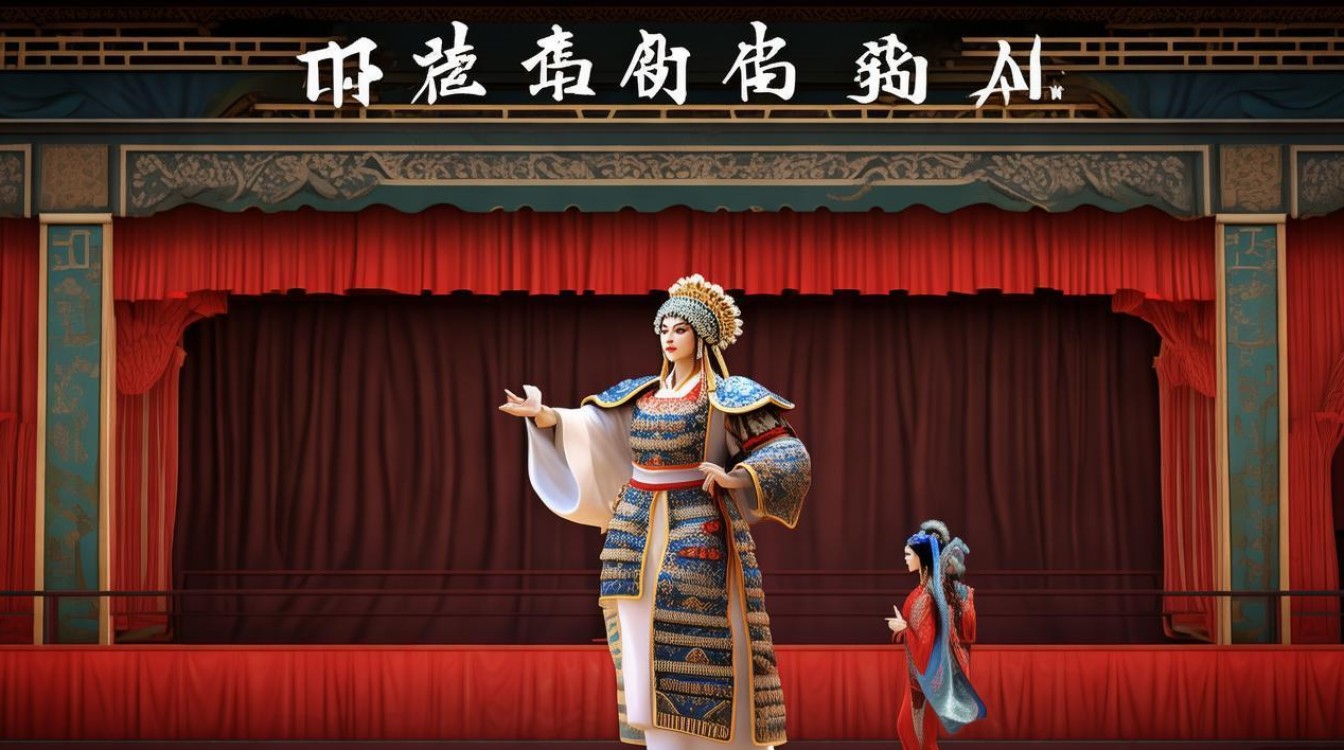 戏曲穆桂英挂帅马金凤