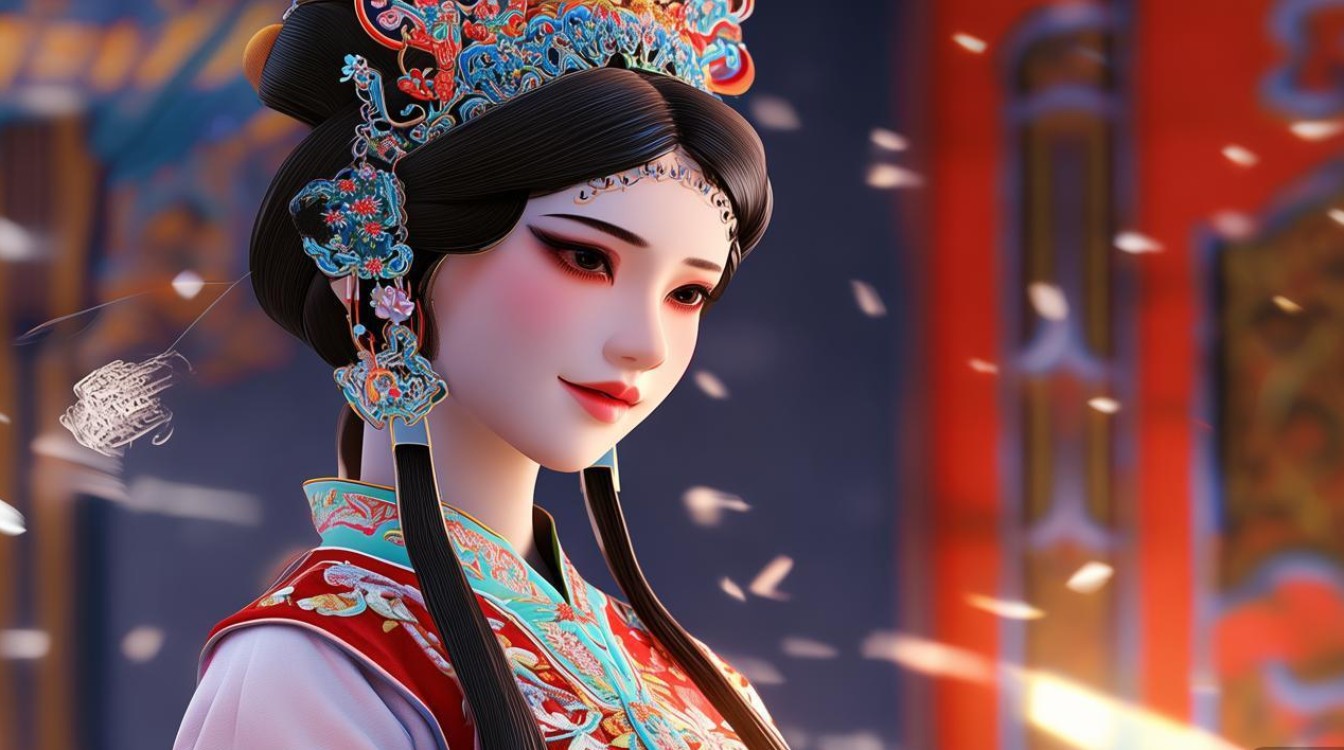 林黛玉京剧卡通图
