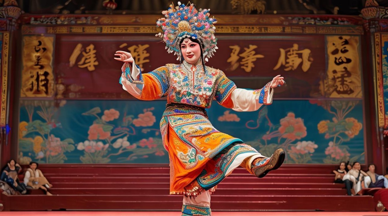 京剧翠屏山 踩跷