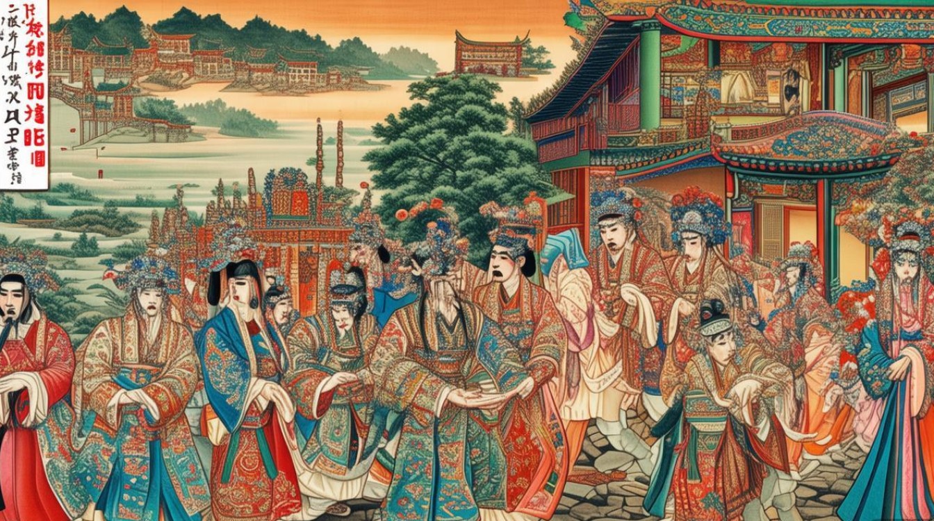 戏曲百寿图