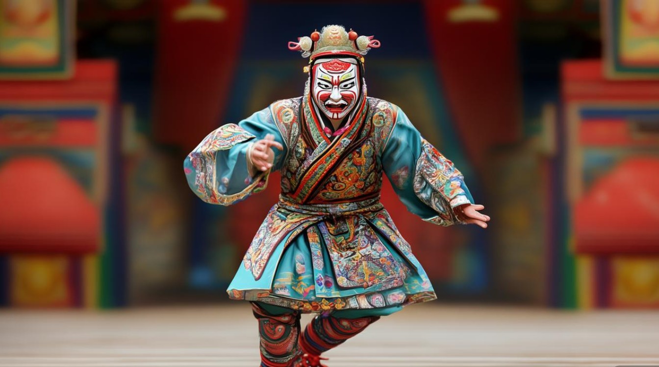 戏曲丑角出场动作视频