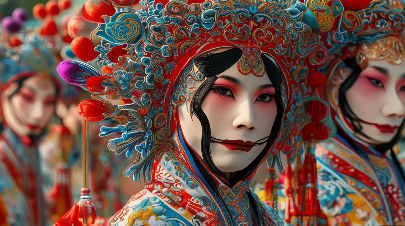 京剧百寿图图片