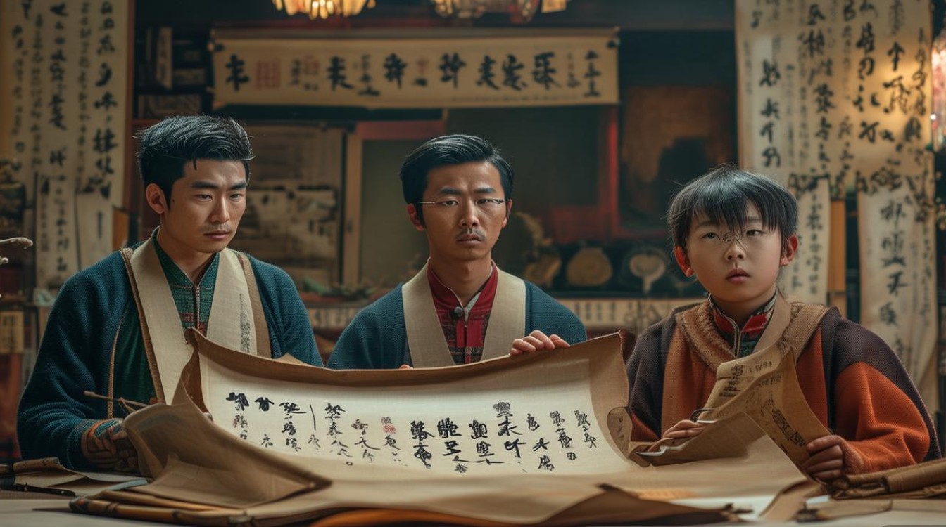 戏曲弟仨分家词